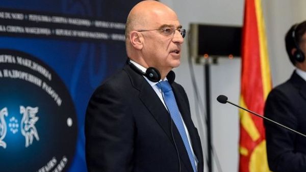 Greek Foreign Minister Nikos Dendias made the statement amid the Turkey-Libya accord. (File/AFP)