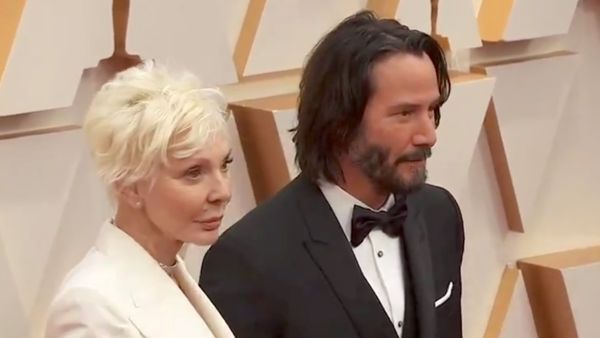 كيانو ريفز ووالدته