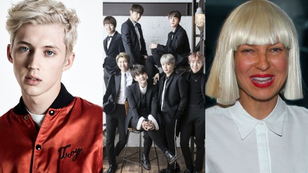 سيا وفرقة BTS