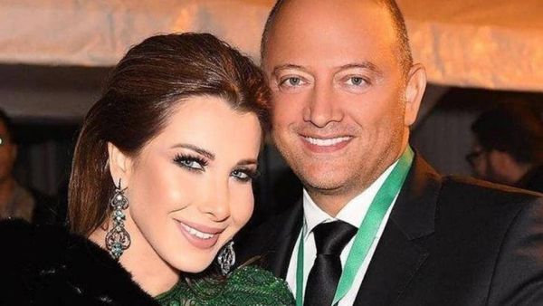 نانسي عجرم وزوجها 