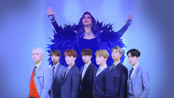 After Ahlam's response, #AhlamxBTS hashtag broke Twitter (source: @albawaba)