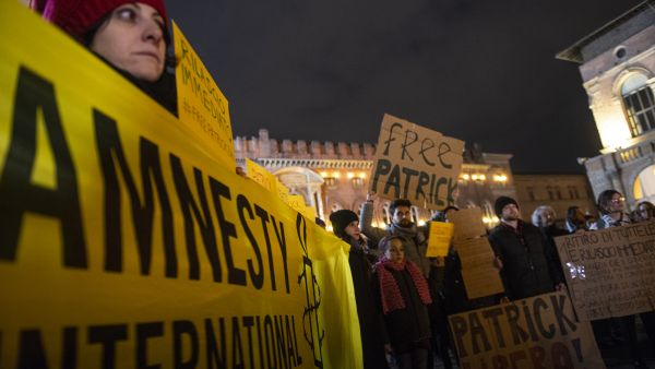 Patrick Zaky, who is a graduate student at Bologna University, was detained at Cairo airport. (Twitter)