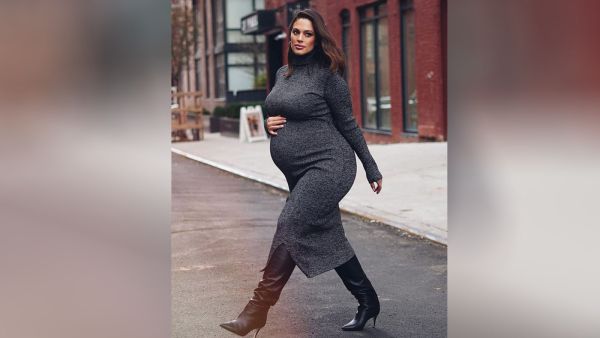 Ashley previously admitted she feels "grateful" after becoming a first time mother