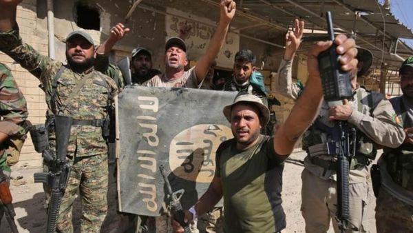 Hashd al-Shaabi fighters in Tal Afar. (AFP/File photo)