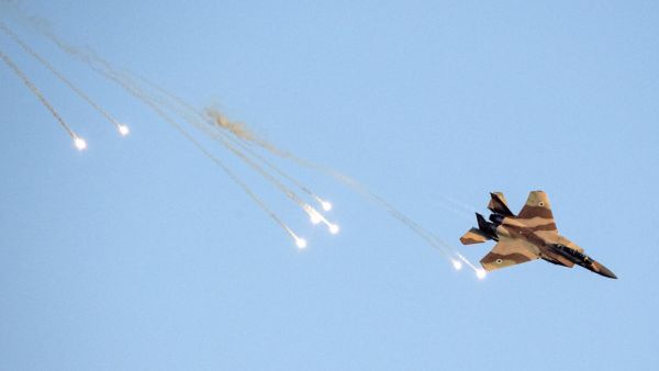 While some missiles were intercepted by Syria, others hit their intended targets. AFP