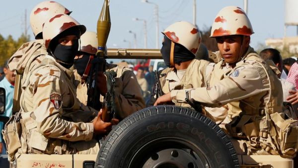 جنود من الجيش المصري