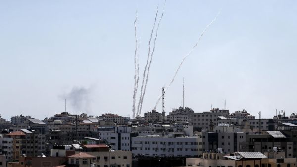 اطلاق صواريخ من غزة