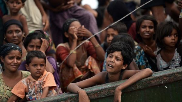 Rohingya Muslims in Myanmar. AFP photo