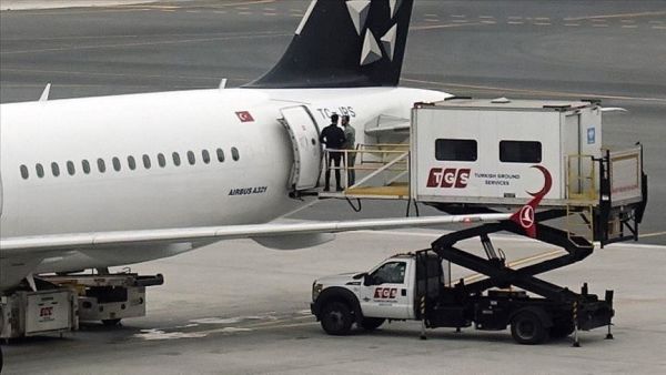 لحظة ترحيل "إرهابيين" من تركيا