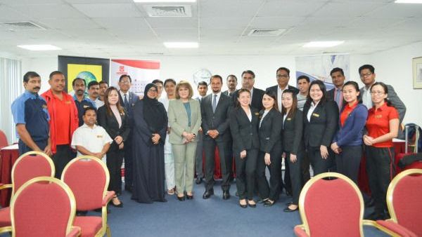 During the event Al Bustan Centre & Residence Promotes Healthy Living Among Employees Through Medical Camp