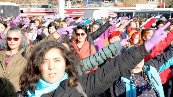 Women’s rights activists in Turkey (Twitter)