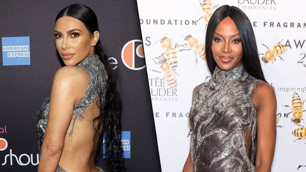 كيم كارداشيان وناعومي كامبل