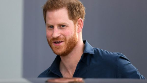 Britain's Prince Harry, Duke of Sussex arrives to officially open the Silverstone Experience at Silverstone motor racing circuit, in central England on March 6, 2020. The Silverstone Experience is the new home to the archive of the British Racing Drivers’ Club. The museum brings the extensive heritage of Silverstone and British motor racing to life through a dynamic, interactive and educational visitor experience. DANIEL LEAL-OLIVAS / AFP