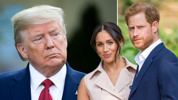 ميغان ماركل، الأمير هاري، دونالد ترامب