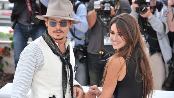 بينيلوبي كروز وجوني ديب