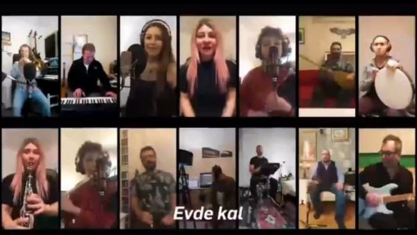 'For you and for your loved ones... stay at home' [Twitter]