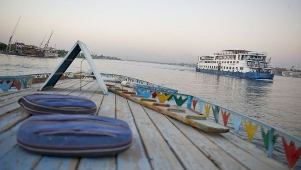 Cruise ship on Egypt's Nile River (Twitter)