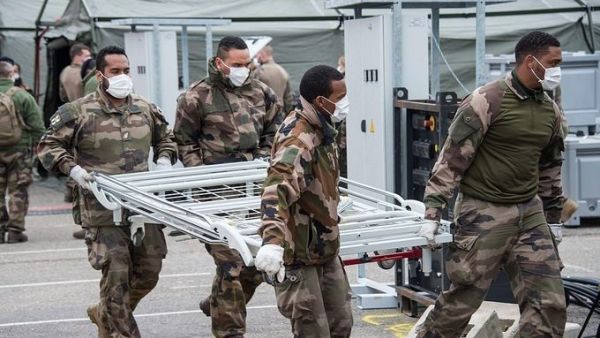 Military field hospitals (AFP)