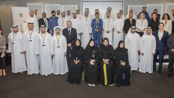Participants of the Combating Wildlife Trafficking workshop taking place in collaboration between Etihad Airways and the UAE Ministry of Climate Change and Environment Etihad Airways Collaborates With The UAE Ministry Of Climate Change And Environment To Combat Illegal Wildlife Trafficking