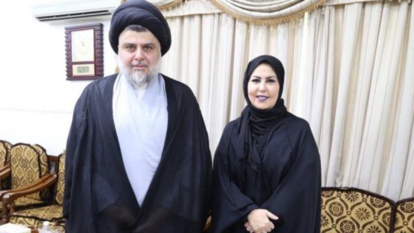 Fajer Alsaeed and Muqtada Al-Sadr