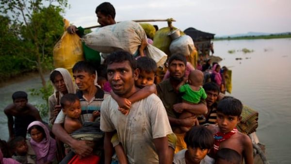 Rohingya refugees (Twitter)
