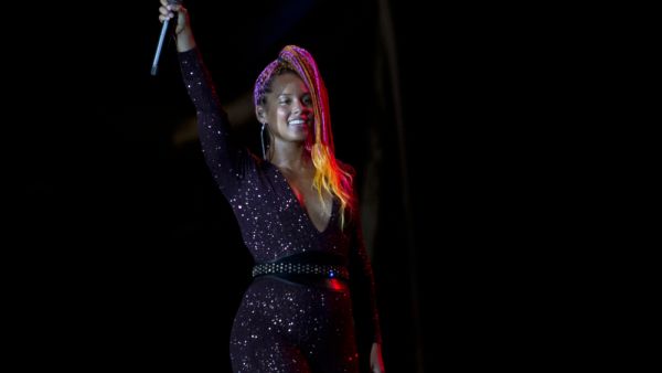 S singer Alicia Keys performs in the Rock in Rio concert.(Shutterstock/ File Photo)