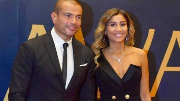 دينا الشربيني وعمرو دياب