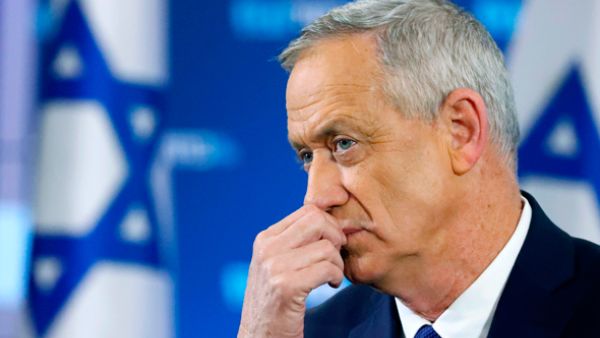Gantz had asked for more time from Rivlin on Saturday. (AFP/File)