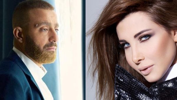 نانسي عجرم وأحمد السقا