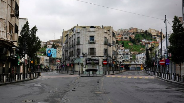 Amman under 24-hour lockdown (AFP File Photo) 