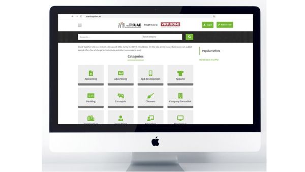Virtuzone Launches Stand Together, the Free Online Marketplace to Support the UAE’s SMEs