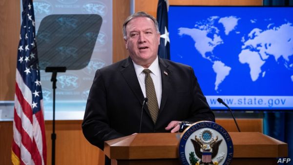 وزير الخارجية الأمريكي، مايك بومبيو