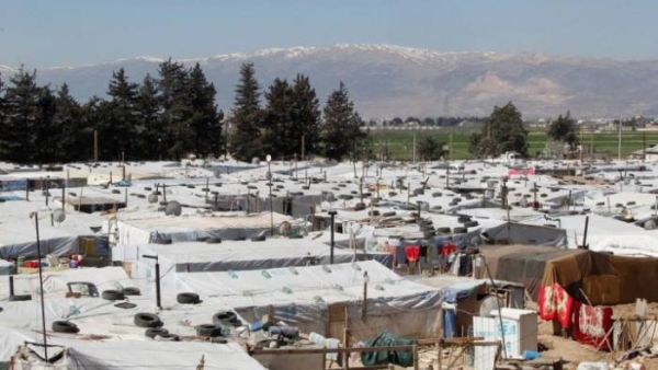 مخيم للاجئين السوريين في لبنان