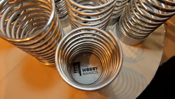 Interactive and innovative website named Official Honoree at 24th Annual Webby Awards