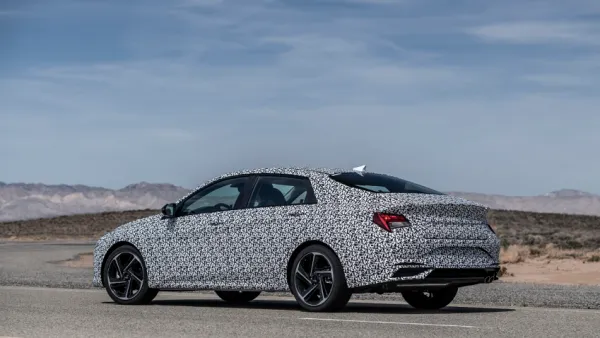 All-new Elantra N Line focuses on sporty design and refined powertrain/chassis dynamics