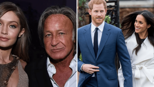 ميغان ماركل، الأمير هاري، جيجي حديد ووالدتها محمد حديد