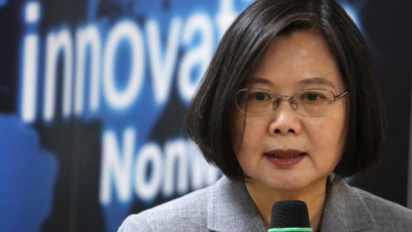 Taiwan president Tsai Ing-wen (Twitter)