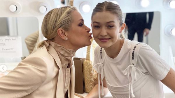 Part-Palestinian model Gigi Hadid posted a photo of her mother Yolanda Hadid.