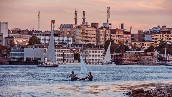 Civilisations rose on the banks of the Nile. AFP