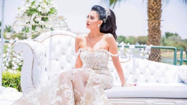 The Bride in Jeans and Sneakers! First Footage From Ghada Abdelrazek's Wedding (Video)
