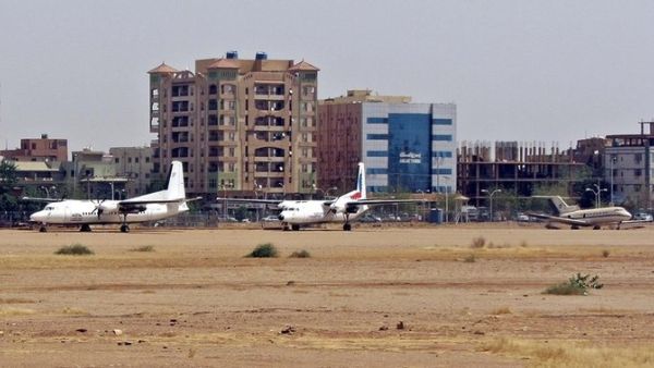 Khartoum airport (Twitter)