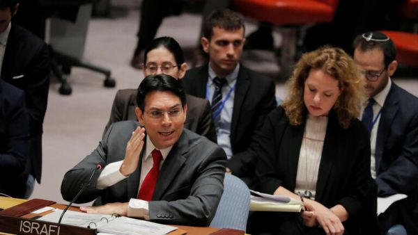 ممثل إسرائيل الدائم في الأمم المتحدة داني دانون