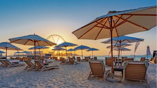 UAE residents can enjoy a beach holiday at JBR.