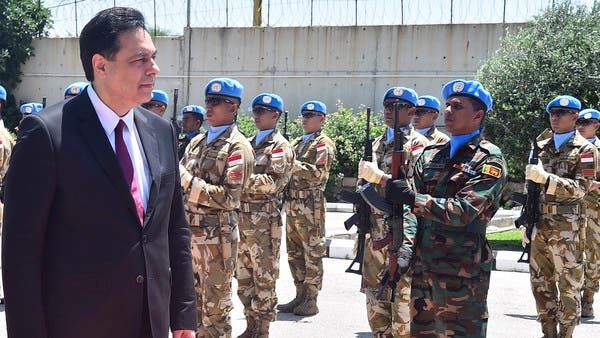 Lebanon’s Prime Minister Hassan Diab (Twitter)