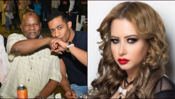مي العيدان تثير الجدل بتعليق خارج على صورة لمحمد رمضان مع والده