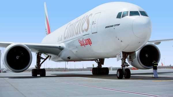 رفعت الإمارات للشحن الجوي، خلال أبريل (نيسان)، عدد رحلاتها من ثلاث رحلات أسبوعياً إلى رحلة يومية