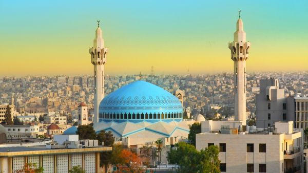 King Abdullah Mosque in Amman Jordan (Shutterstock)