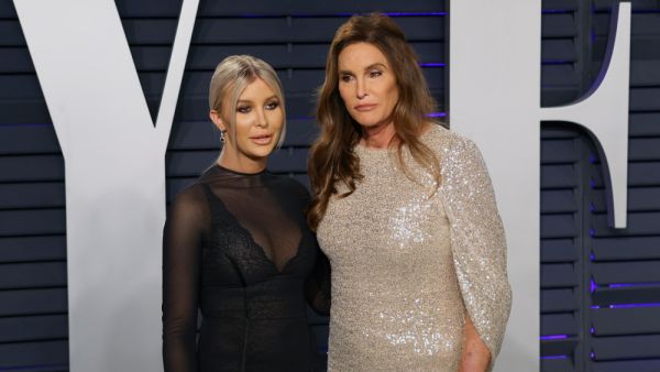 Sophia Hutchins, Caitlyn Jenner at the 2019 Vanity Fair Oscar Party at The Wallis Annenberg Center. (Shutterstock/ File Photo)