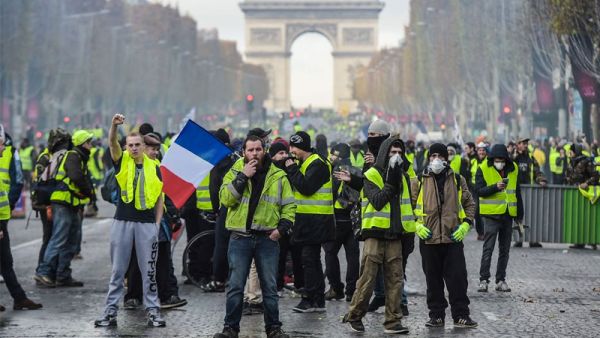  المجموعات دعت إلى التحرك في مدينتي تولوز ومونبلييه وغيرهما