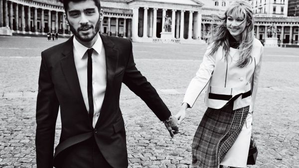 جيجي حديد وزين مالك